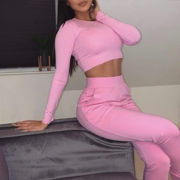 Black Meshki high waisted fitted jogger pants xs - Picture 3 of 9